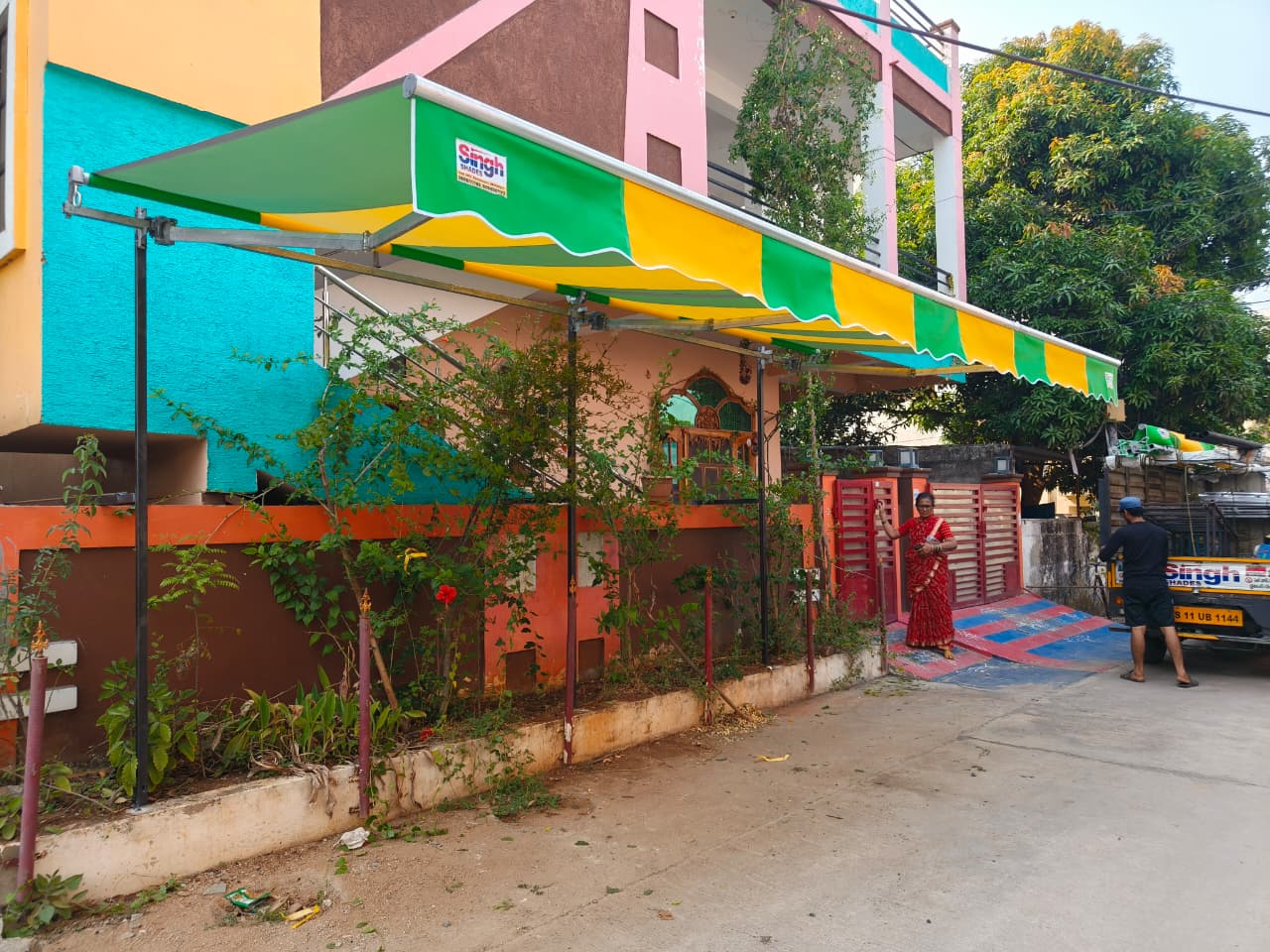 Residential awning